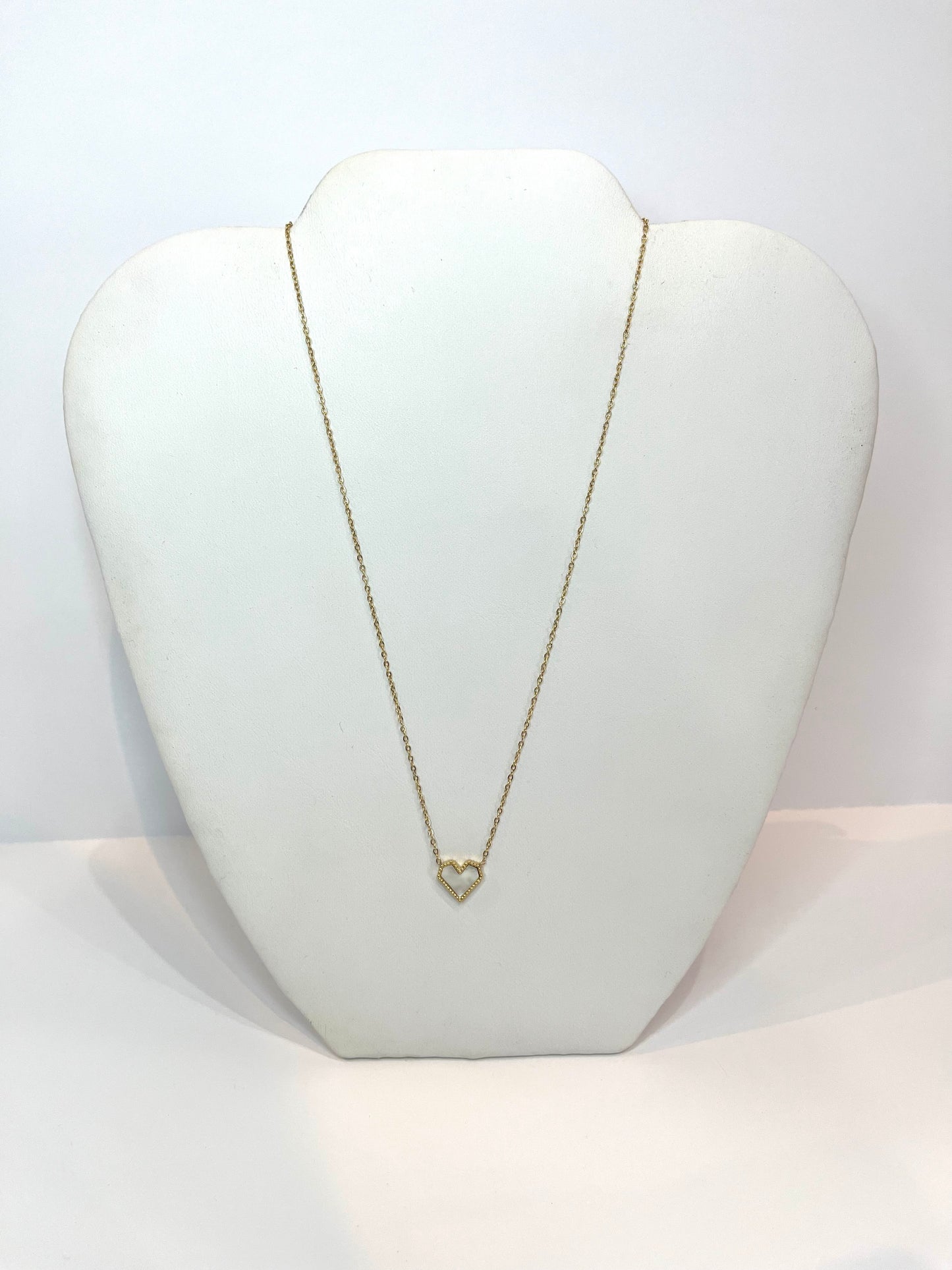 Ivory Heart Necklace