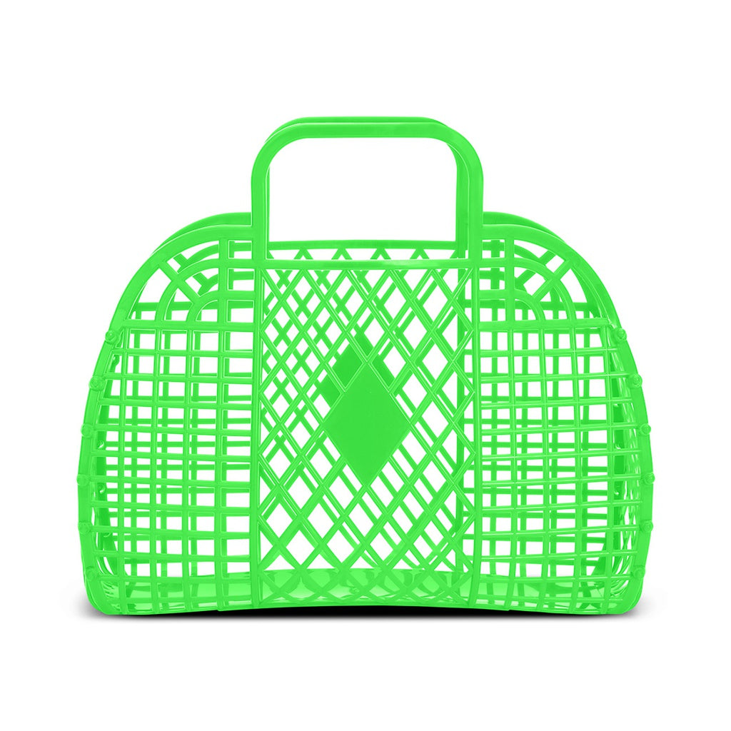 Green Neon Jelly Bag