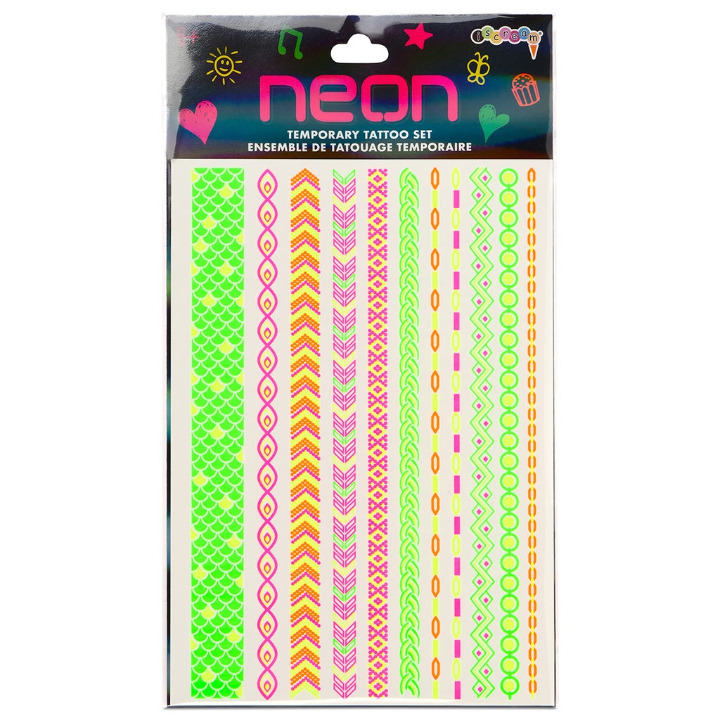 Neon Friendship Tattoo Bracelet