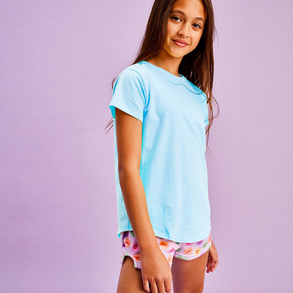 Blue Pajama Tee