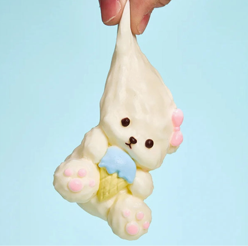 Dog Ice Cream Cone Taba Squishy