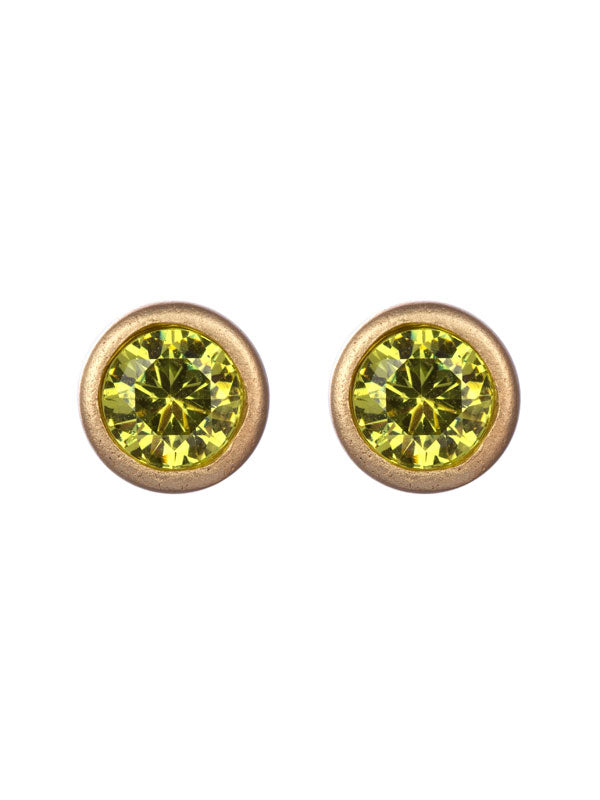 Birthstone Stud Earrings