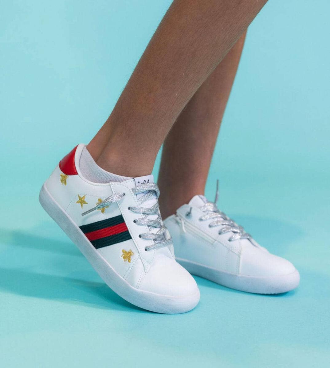 Star and Bee Sneakers