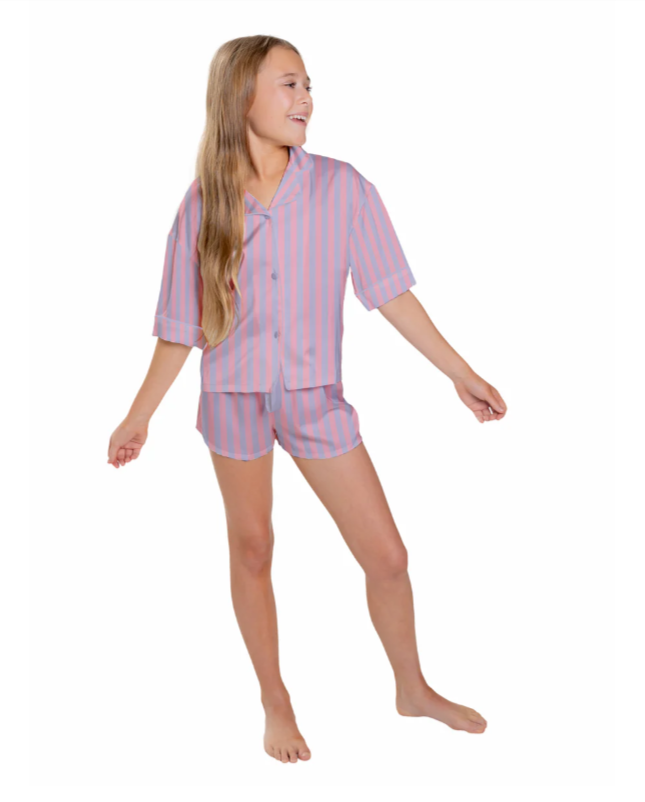 Cotton Candy Silk Pajama Set