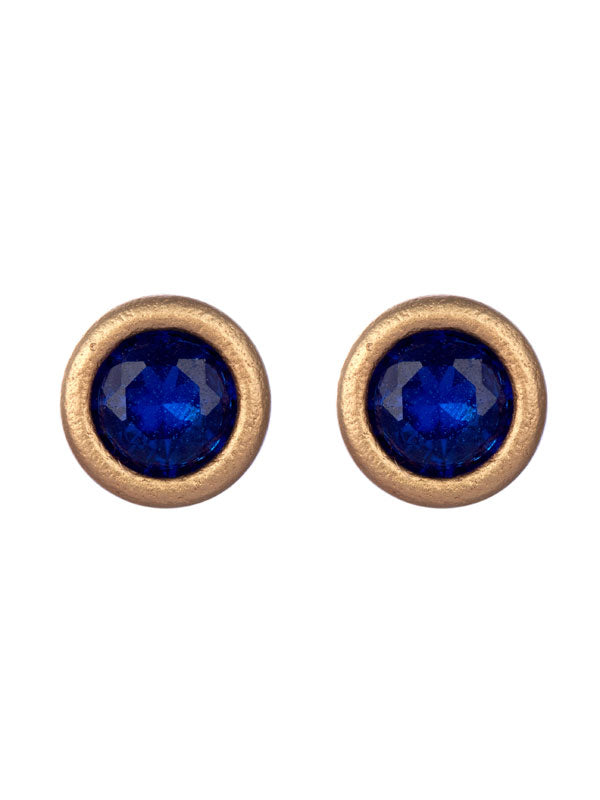 Birthstone Stud Earrings