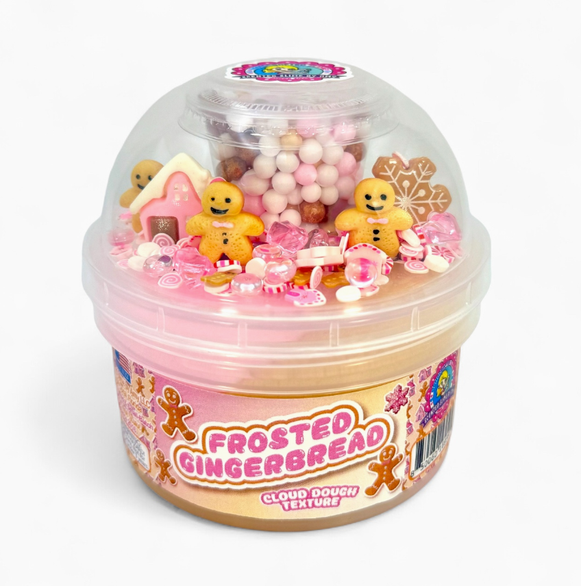 Gingerbread Cloud Dough