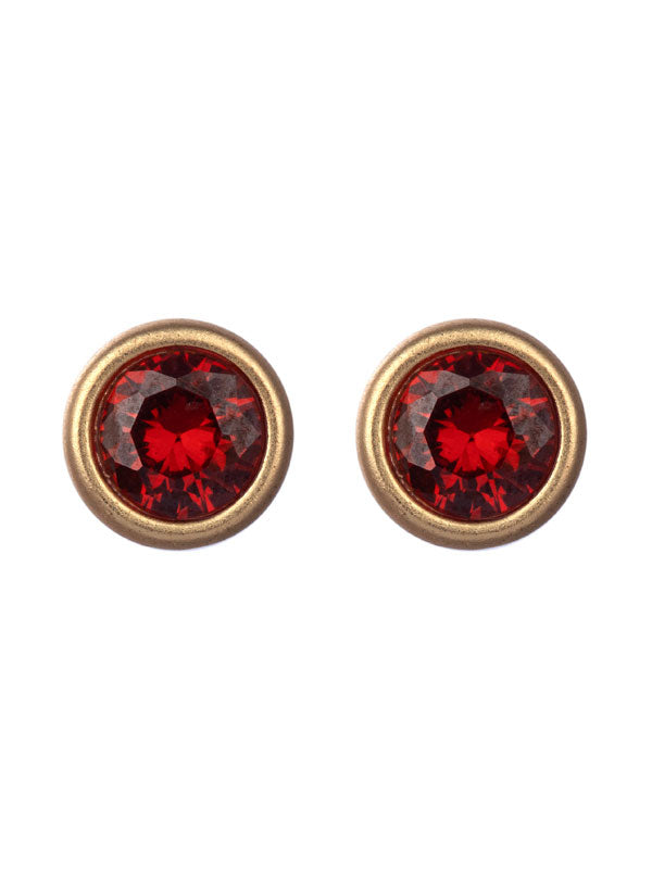 Birthstone Stud Earrings