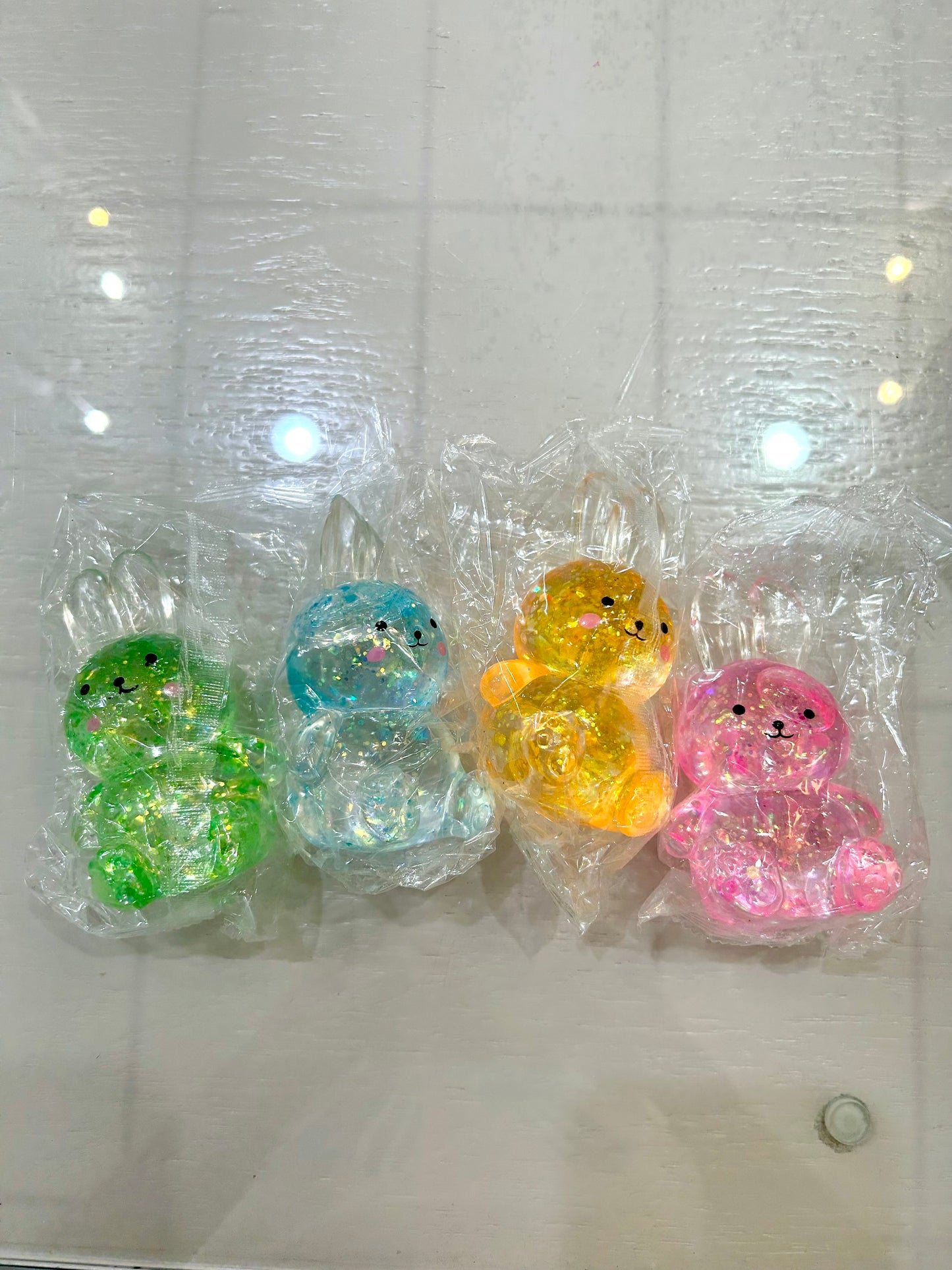 Glitter Bunny Squishy