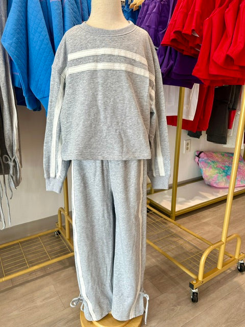 Lace Trim Sweatshirt