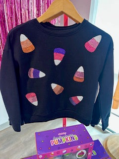 Sequins Candy Corn Sweatshirt