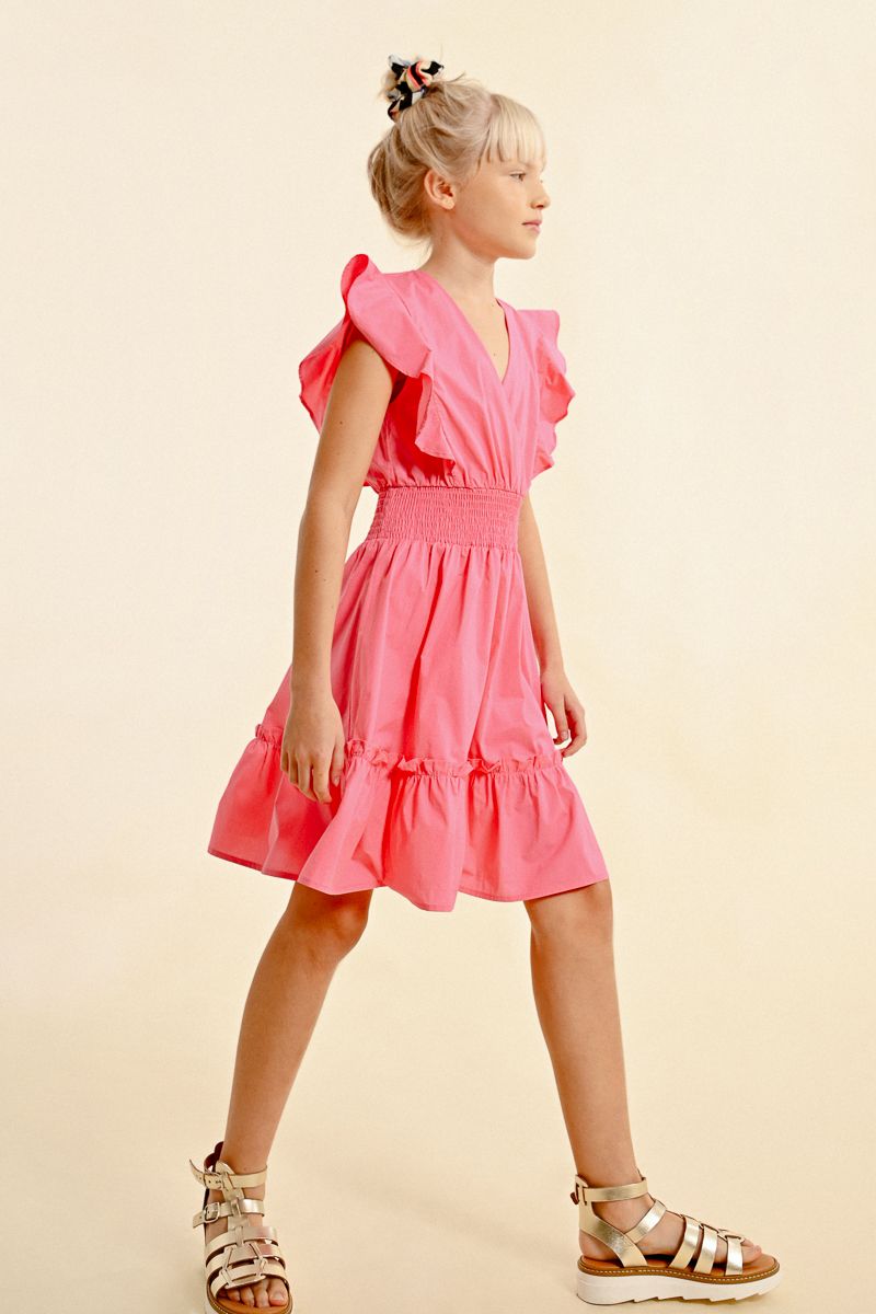 Pink Ruffle Sundress