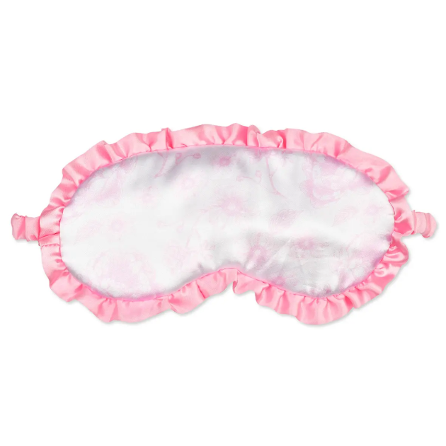 Pretty Pink Toile Eye Mask