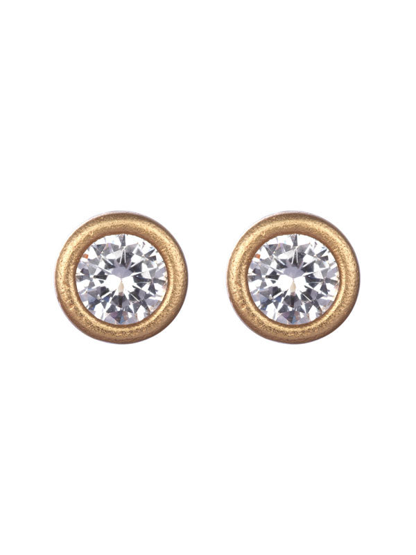 Birthstone Stud Earrings