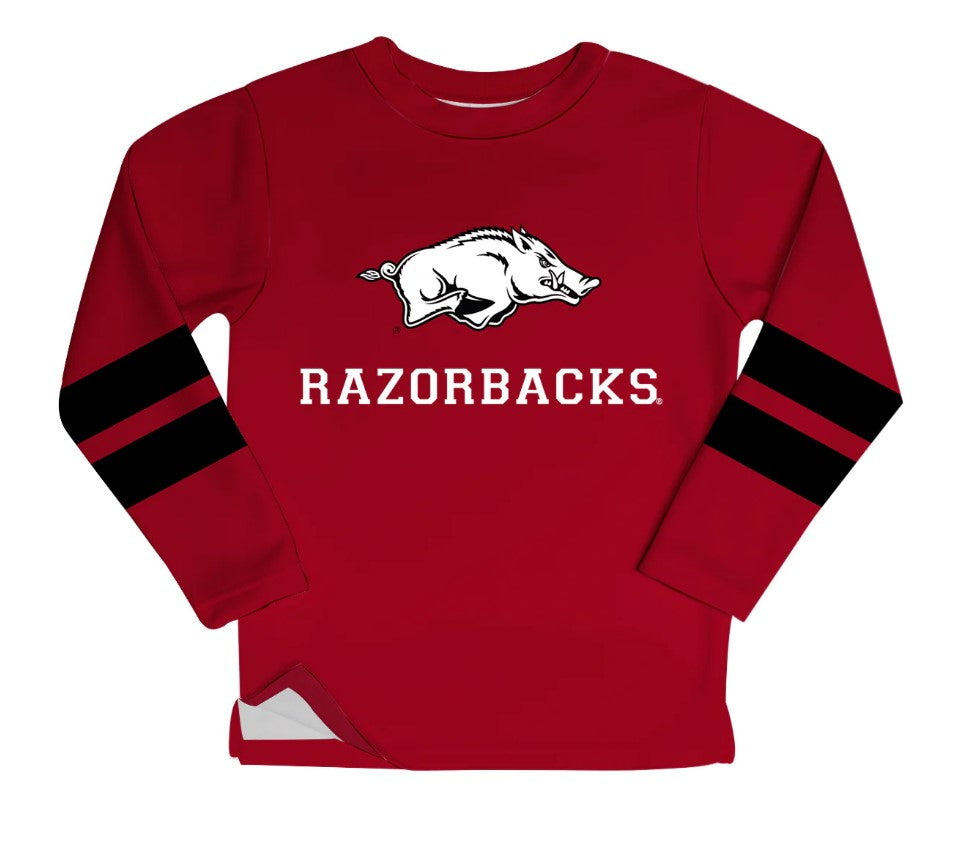 Arkansas Stripe L/S Top