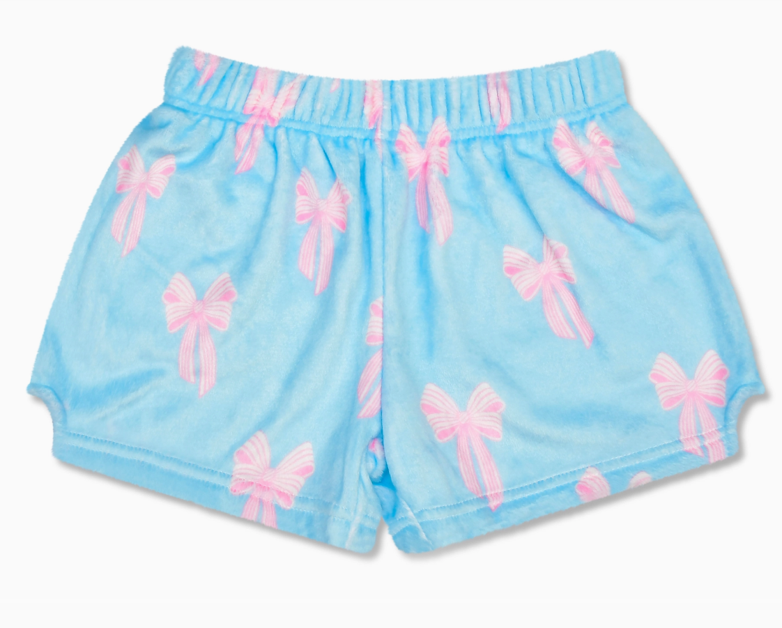 Spring Bow Plush Shorts