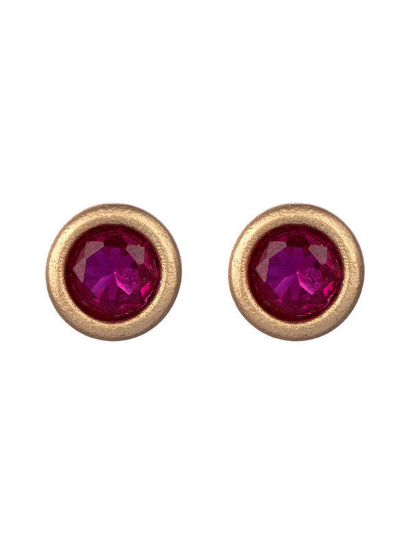 Birthstone Stud Earrings