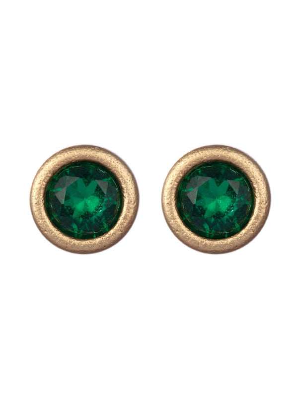 Birthstone Stud Earrings
