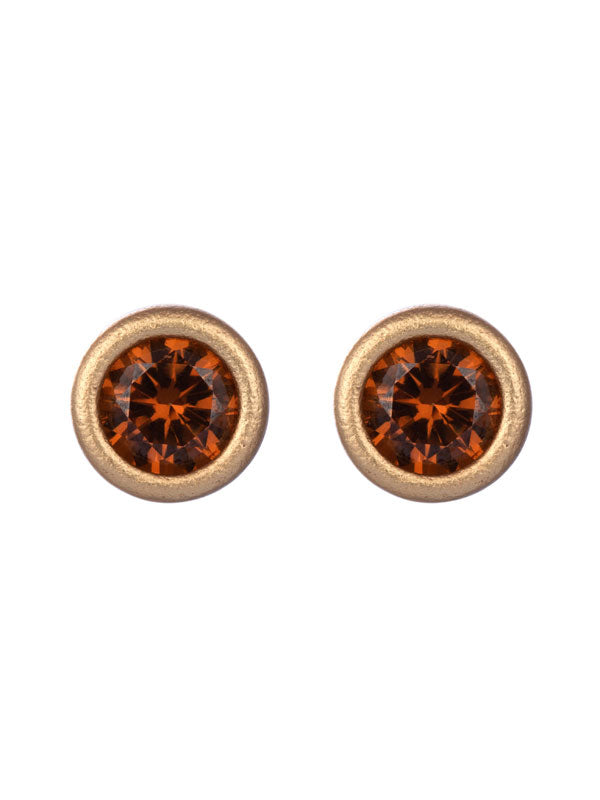 Birthstone Stud Earrings