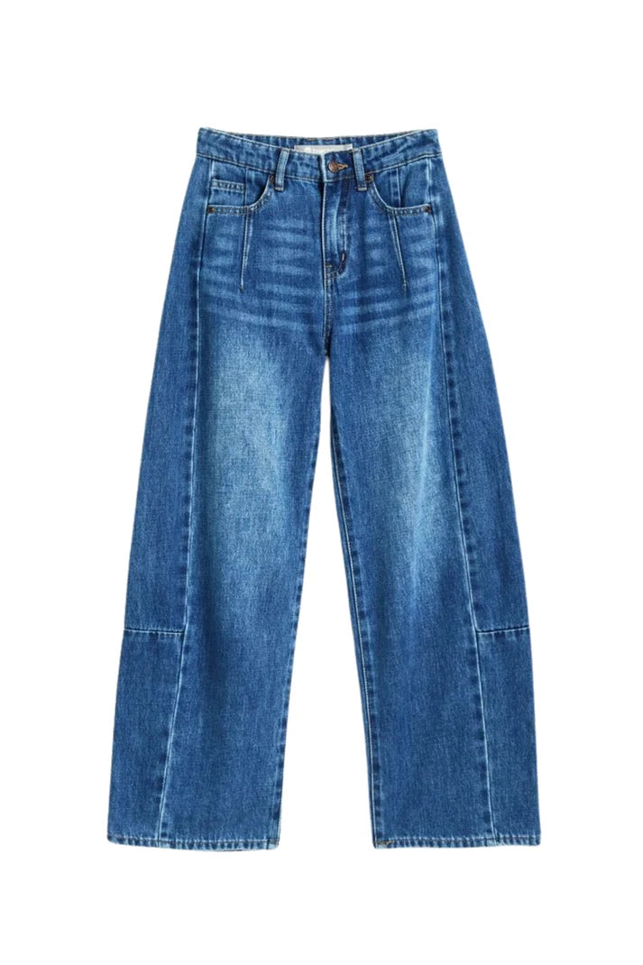 Barrel Cropped Jeans