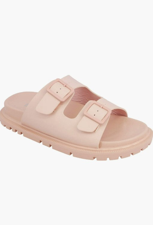 Elodee Blush Slide Sandal