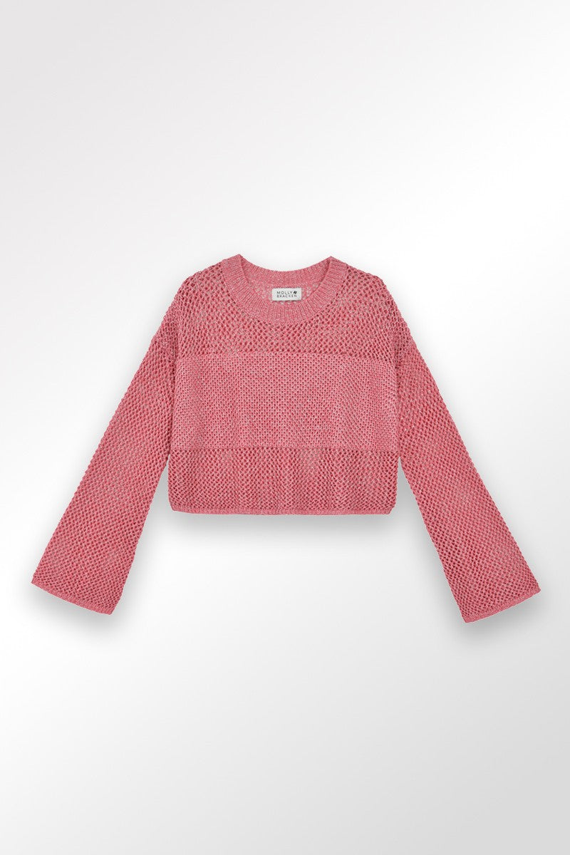 Pink Knitted Sweater