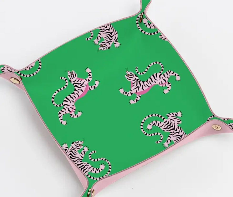 Green Tiger Trinket Tray