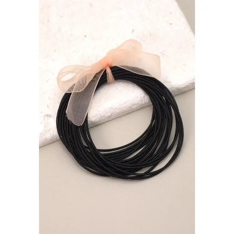 Guitar String Bracelet Set