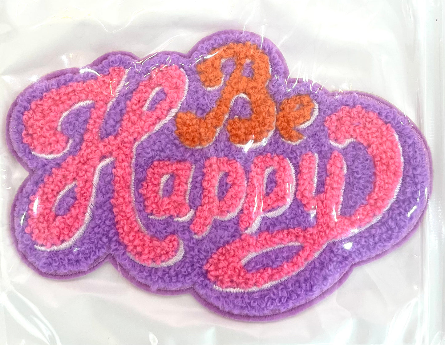 Be Happy Sticker Patch