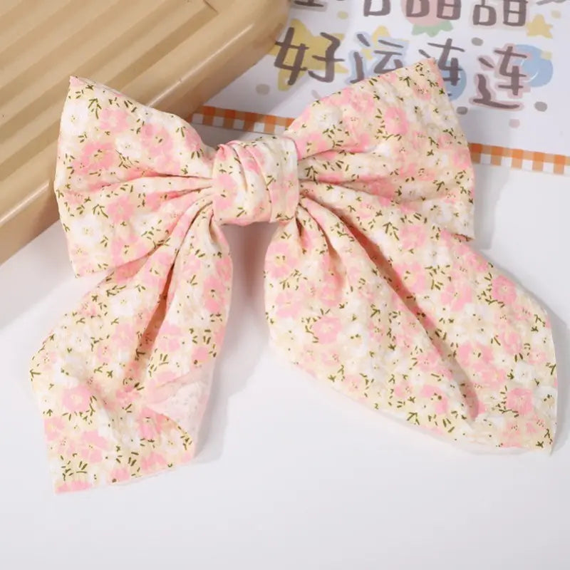 Bow Ribbon Hair Clip