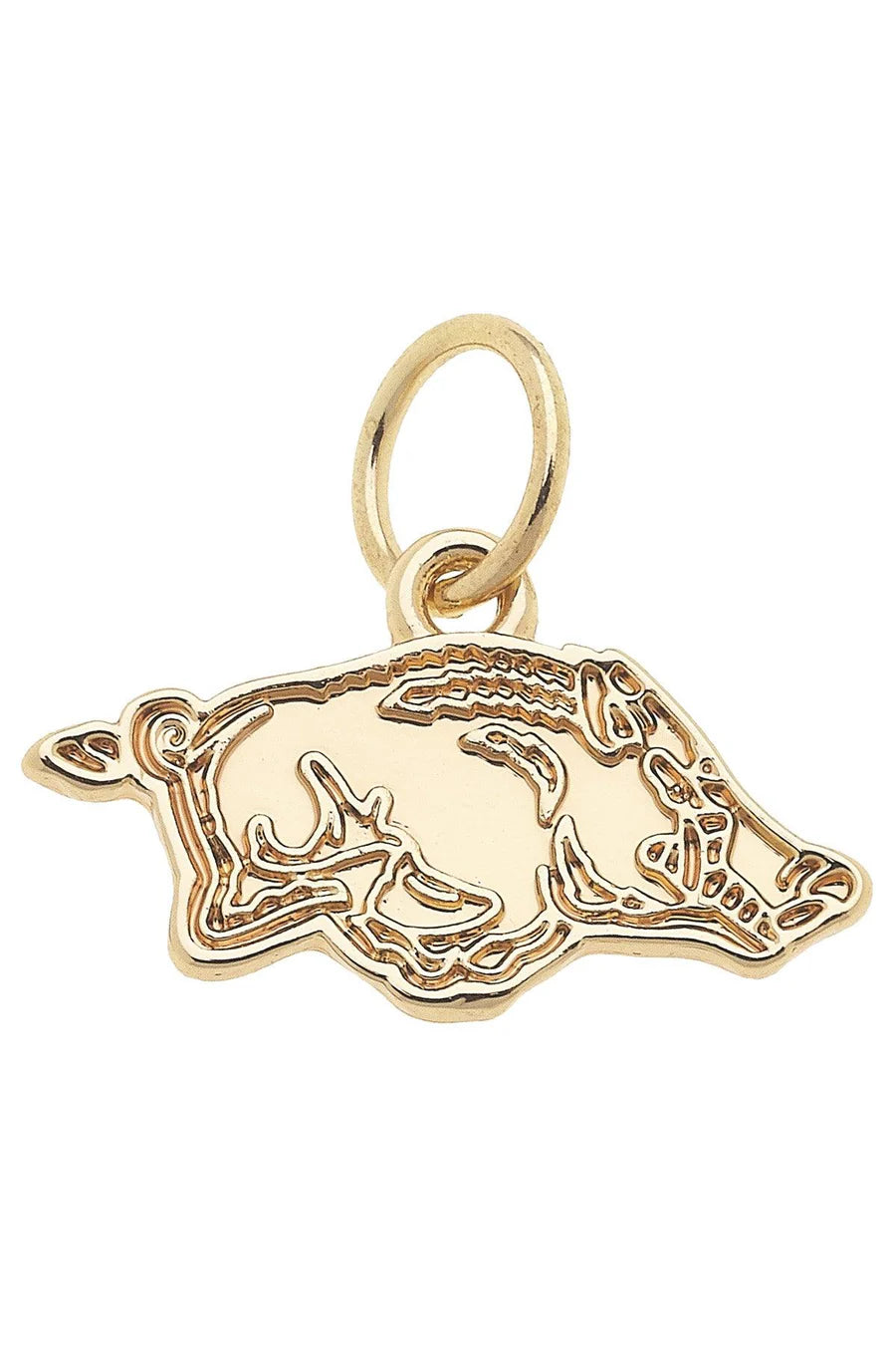 Razorback Logo Charm