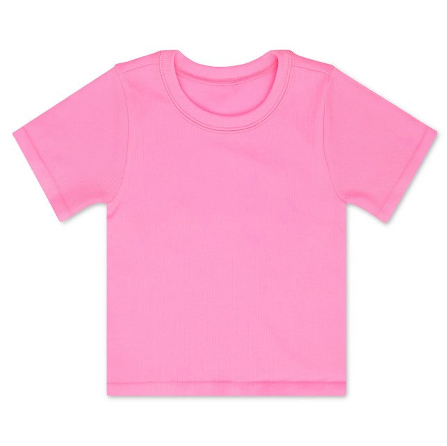 Rose Ribbed Tee