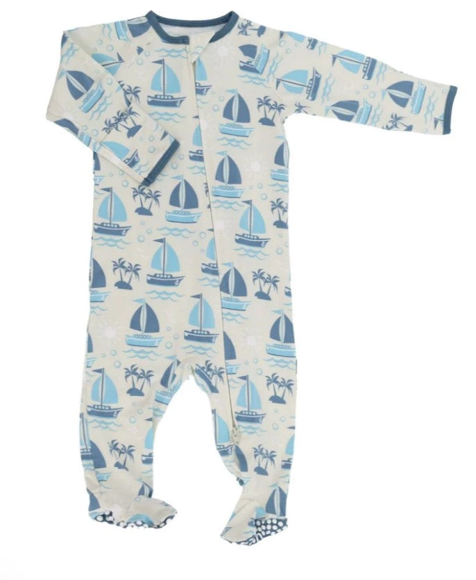 Sailboats Footie