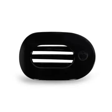 Small Flat Hair Clip in Black