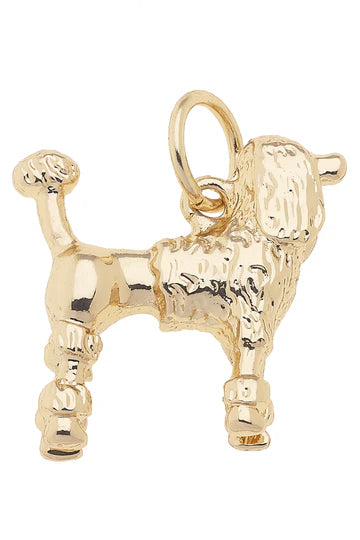 Standard Poodle Dog Charm