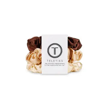 Love of Nude Silk Hair Scrunchie Pack