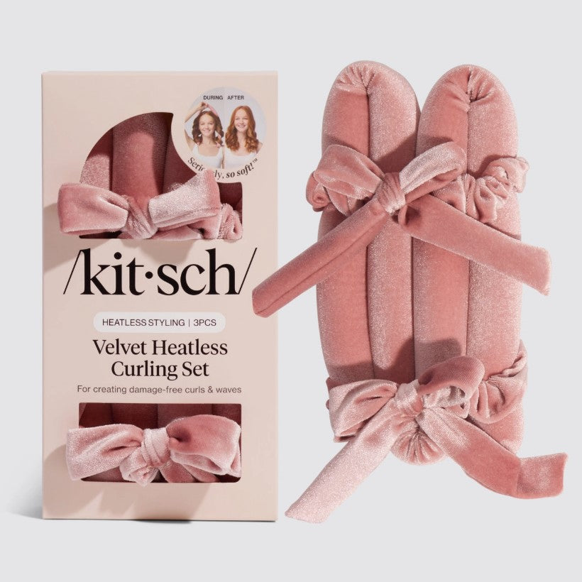 Velvet Heatless Curling Set