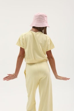 French Terry Rollup Tee