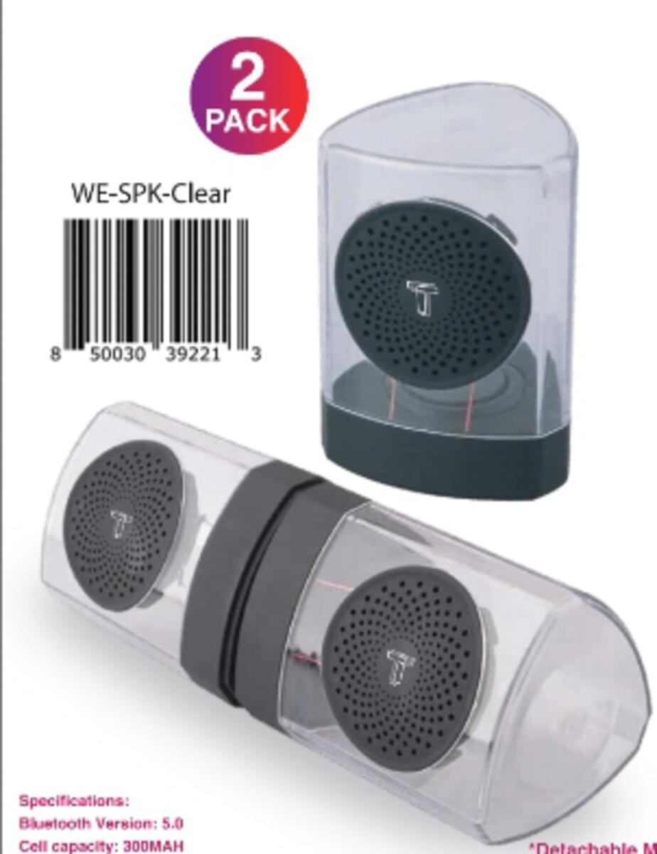 Clear TWS Bluetooth Speakers