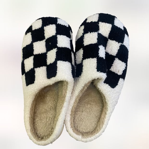 Checker Slippers