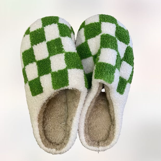 Checker Slippers