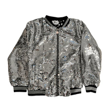 Load image into Gallery viewer, Pink Emoji Sequin Bomber
