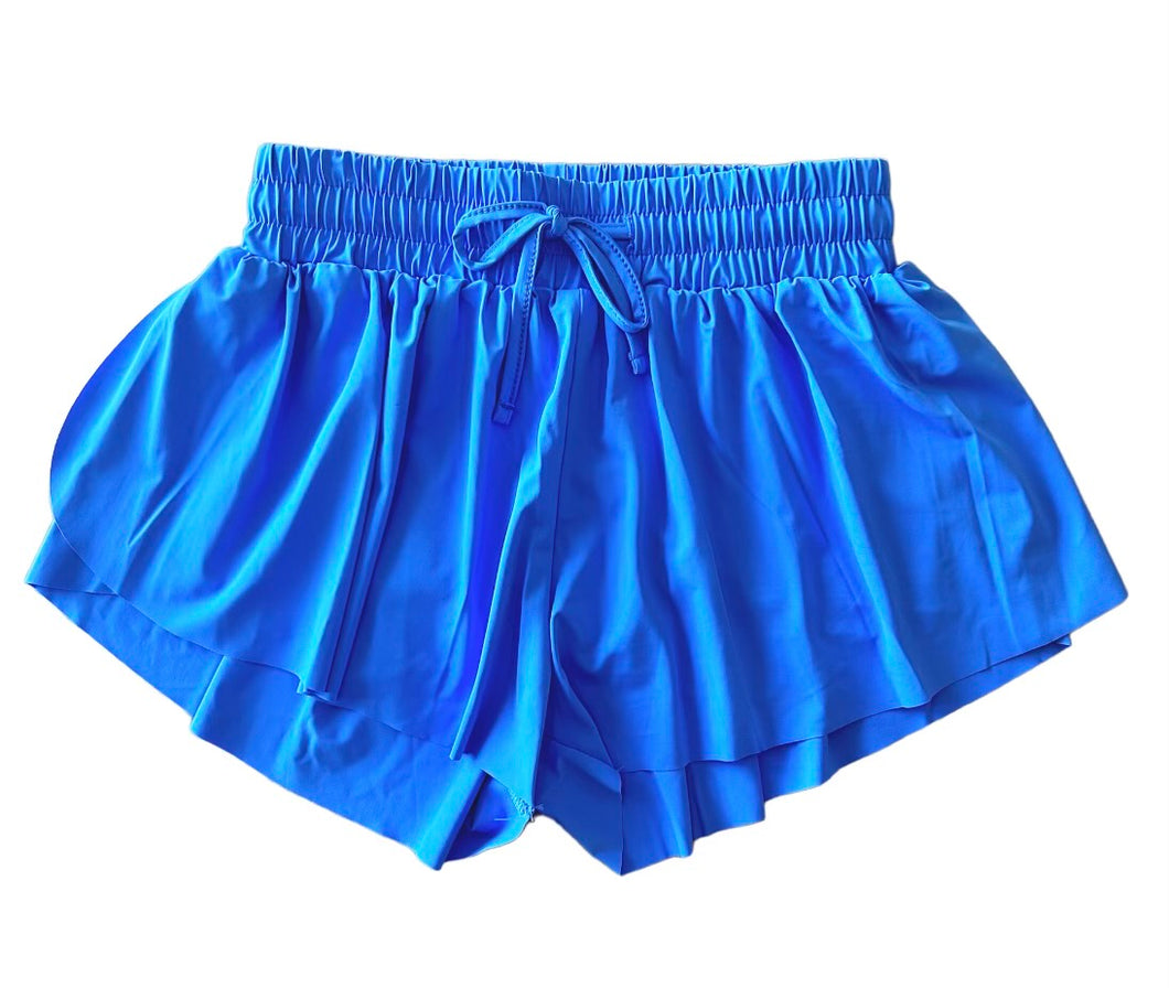 Cool Blue Fly Away Shorts
