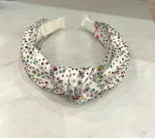 Load image into Gallery viewer, Tulle Jeweled Knot Headband
