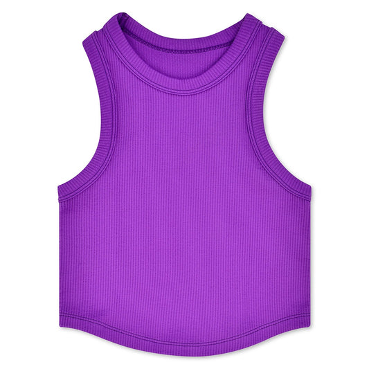 Cropped Racerback Tank
