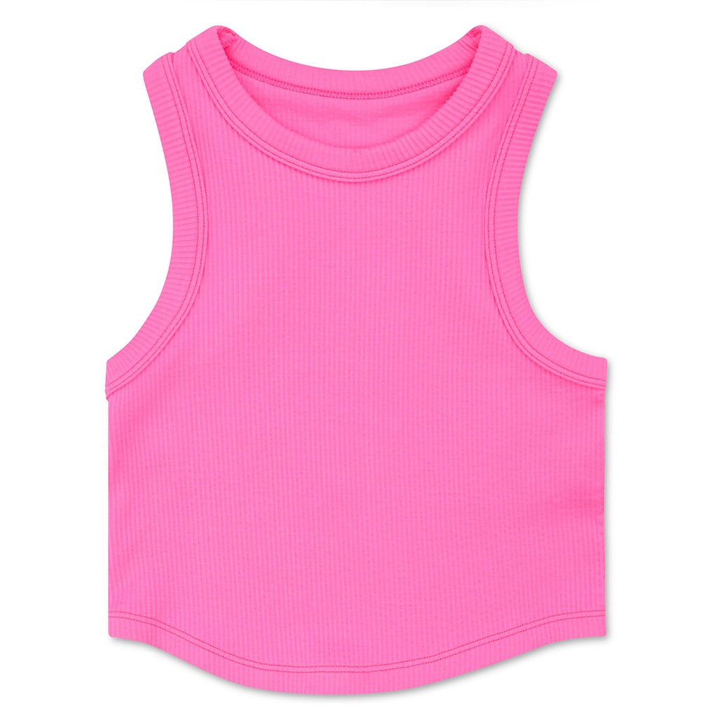 Cropped Racerback Tank
