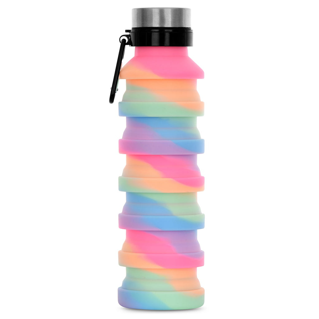 Happy Stripe Water Bottle