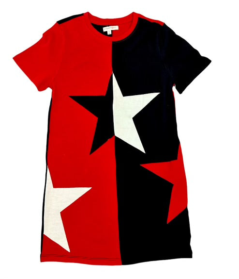 Color Block Star Dress