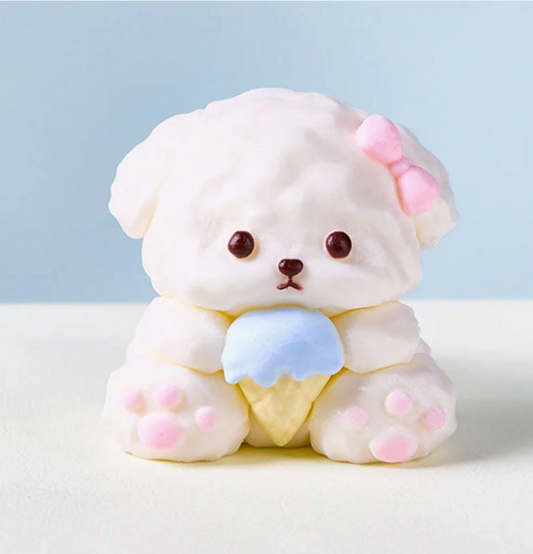Dog Ice Cream Cone Taba Squishy