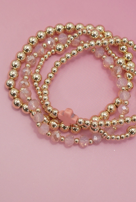 Boho Cross Stretch Bracelet