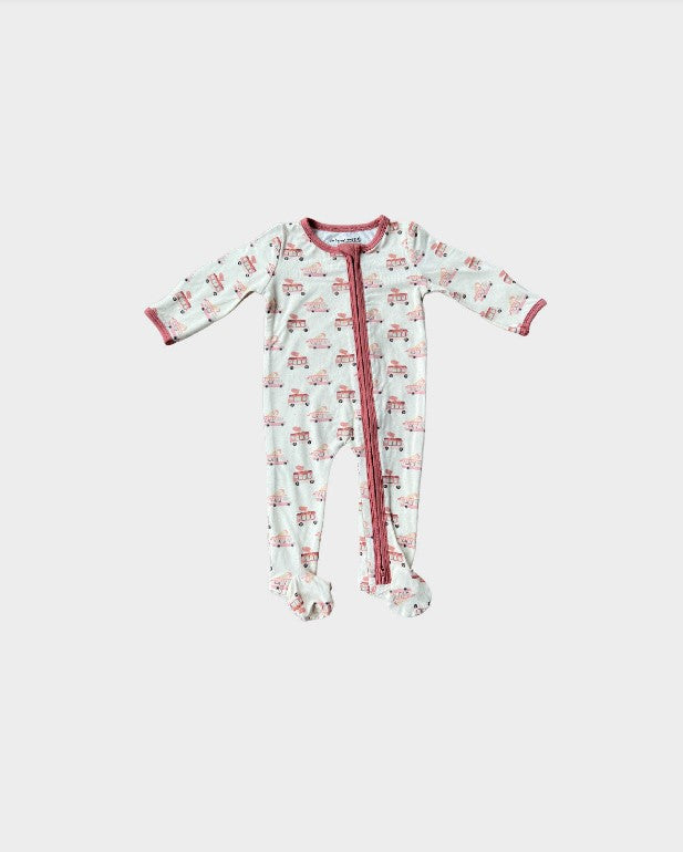 Ice Cream Truck Footie Onsie